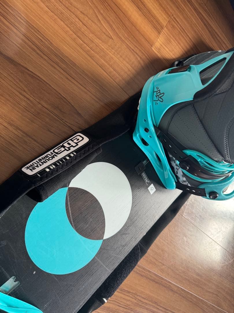 BURTON スノーボードブーツ 25.0 スカイブルー/グレー