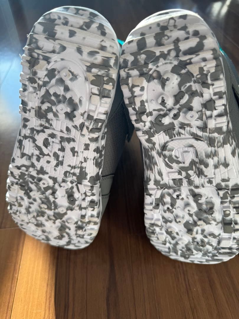 BURTON スノーボードブーツ 25.0 スカイブルー/グレー