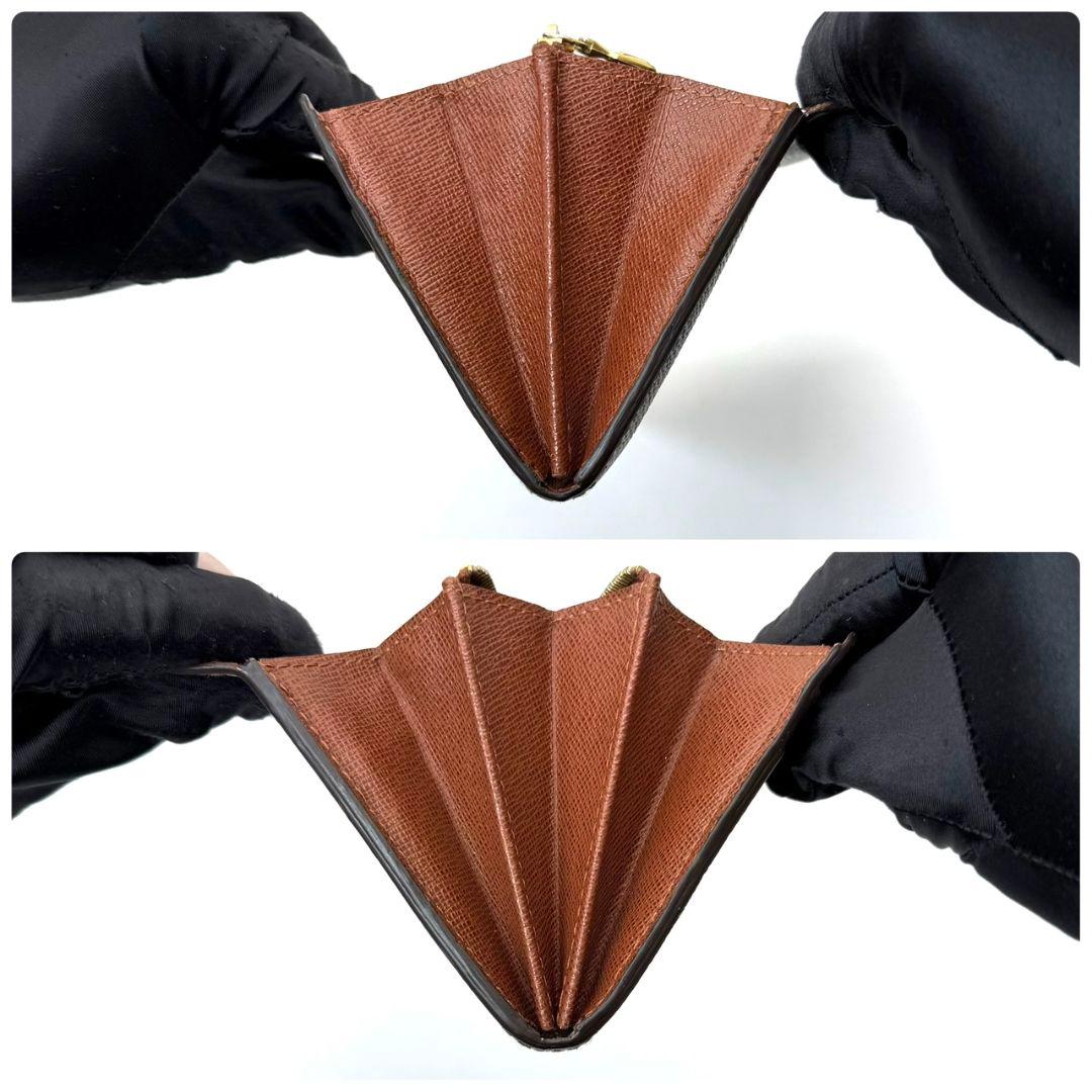 良品. ルイヴィトン モノグラム ポルトフォイユ サラ 財布 茶色 10カード