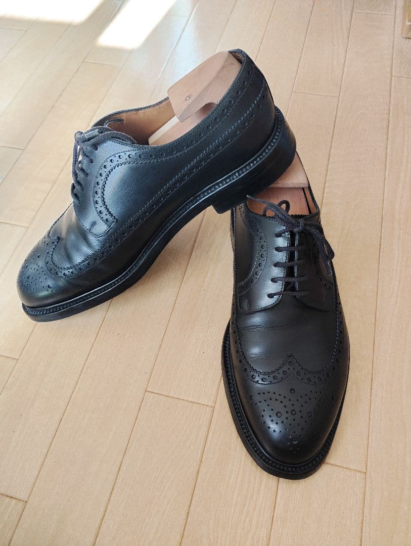 JM Weston 576 7.5E 7ハーフ ロングウイングチップ