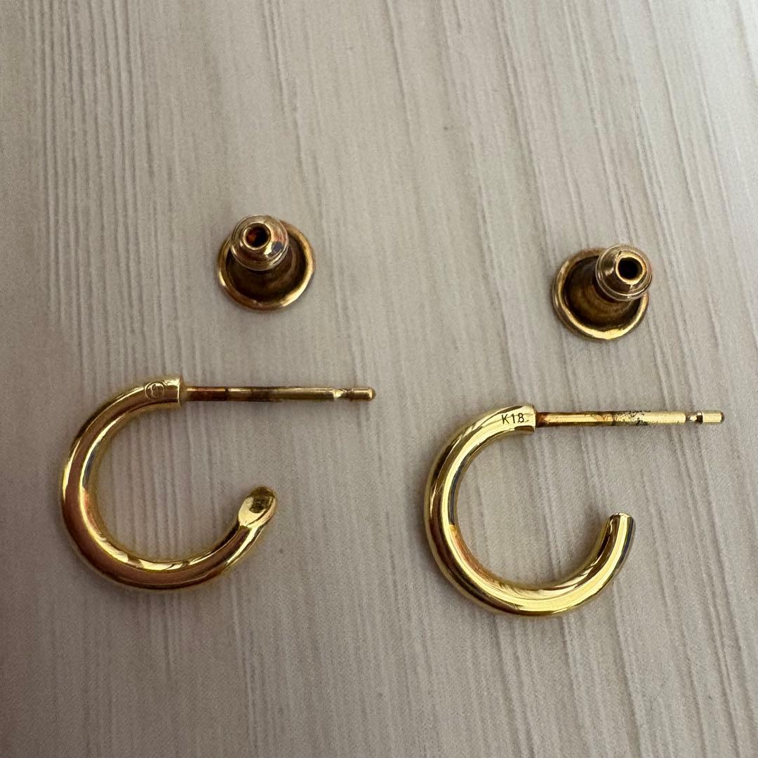 PLACEBO 101 18K (YW) ピアス