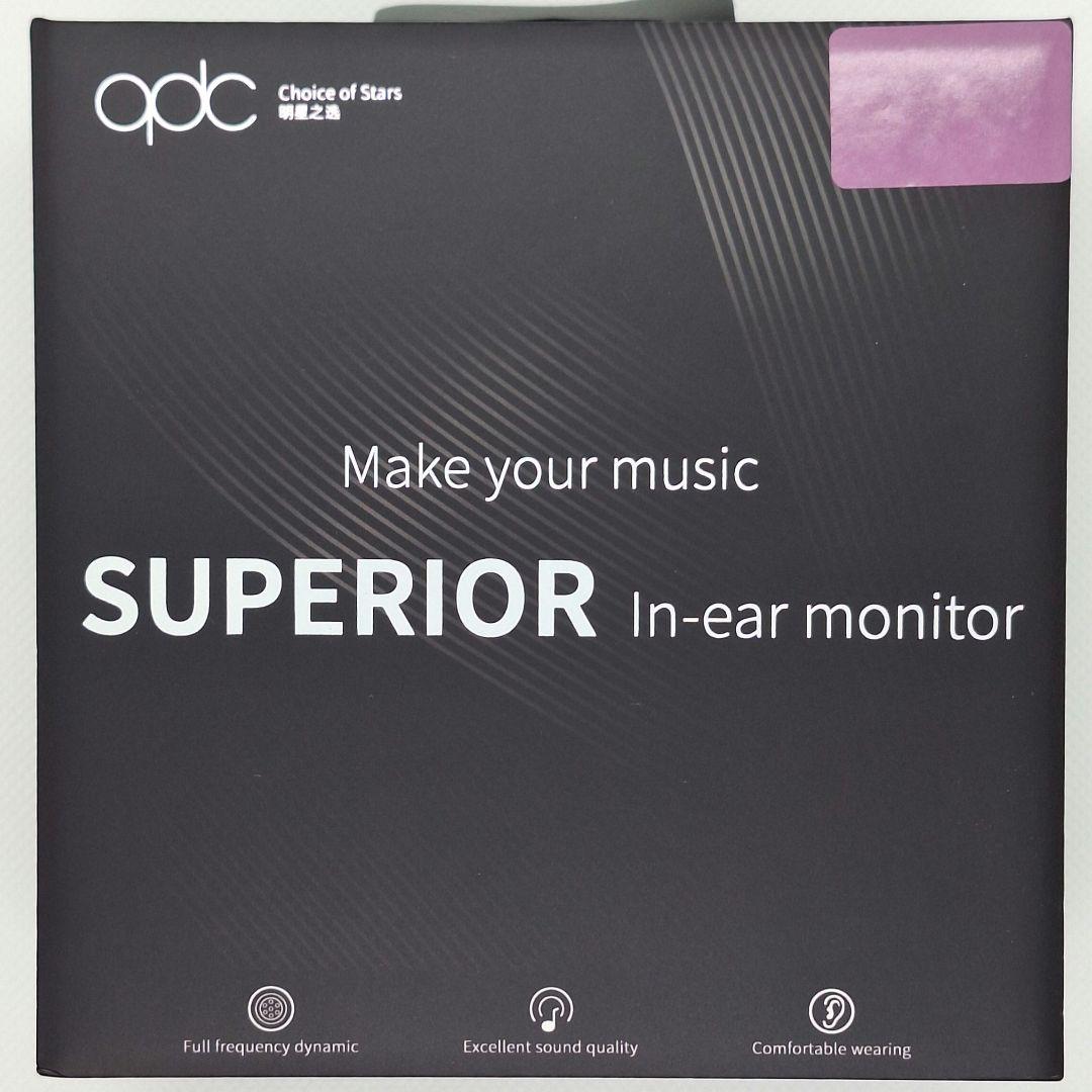 イヤホン qdc SUPERIOR Rondo Purple