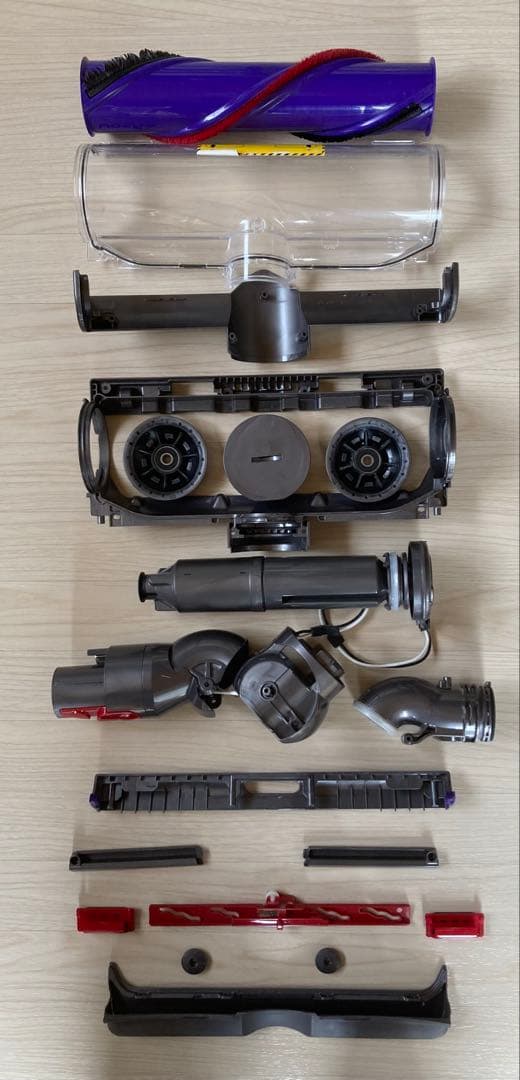 ダイソン掃除機　v10 分解洗浄　メンテナンス品
