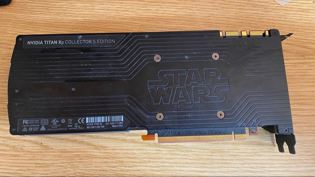 【入手困難】NVIDIA TITAN Xp スターウォーズ JEDI ORDER