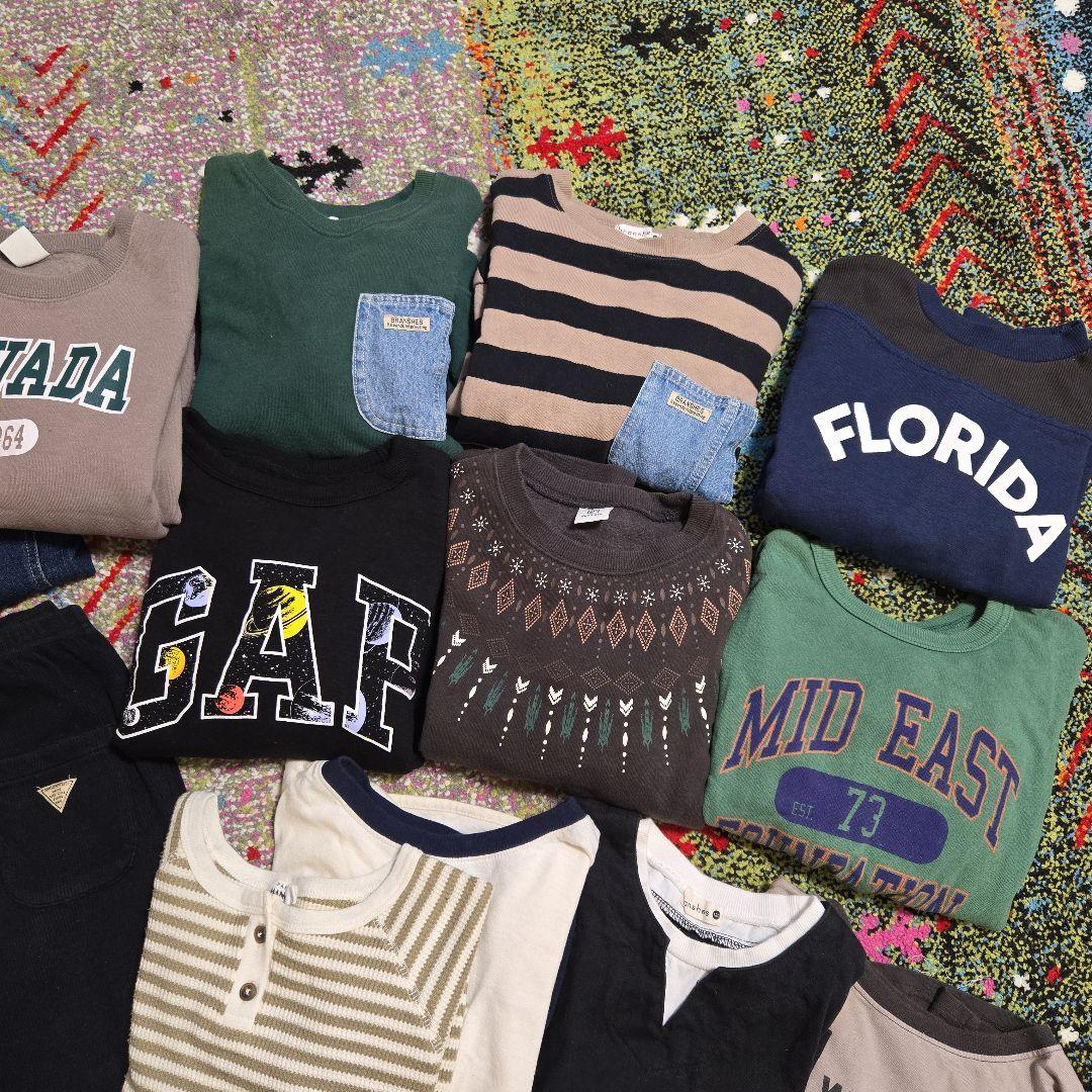 アウター男の子服まとめ 130サイズ