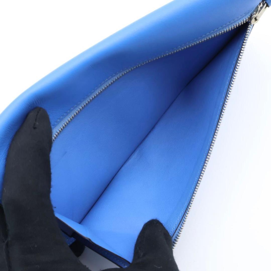 【極美品】HERMES ドゴンロング　ヴォースイフト　ブルーパラダイス　長財布