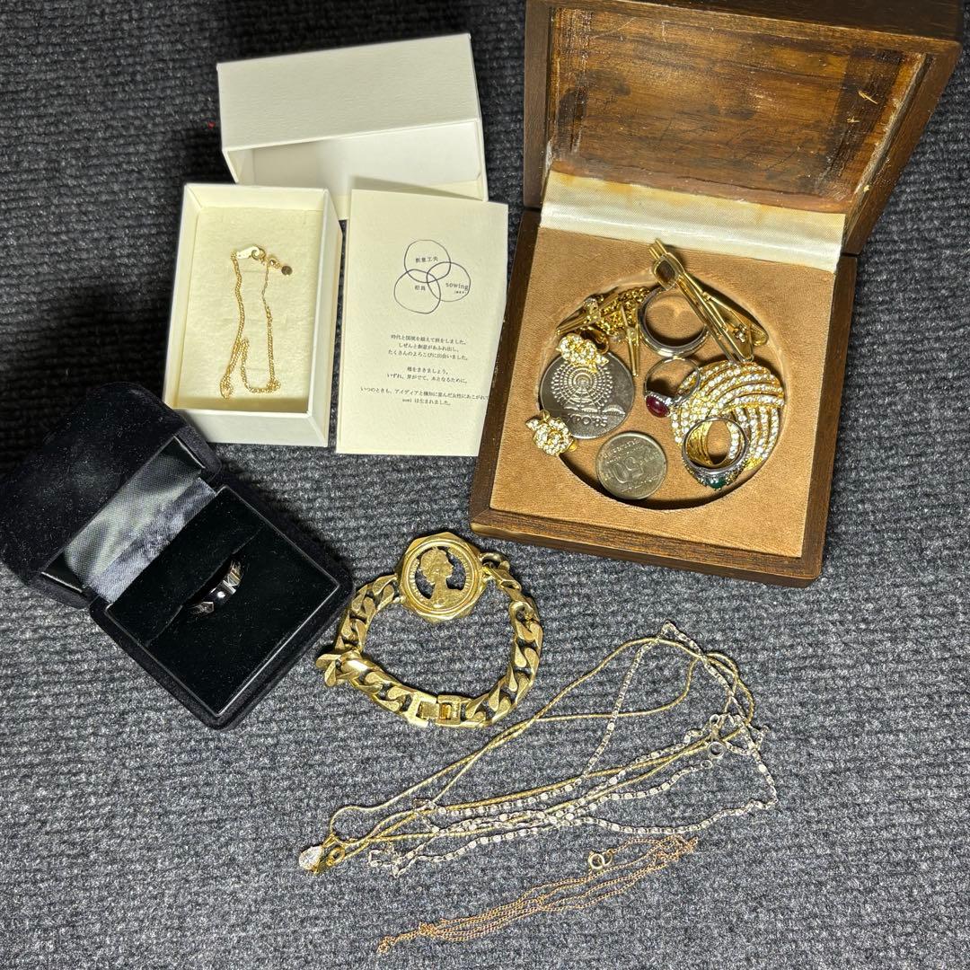 ***様 アクセサリー まとめ 断捨離 など ネックレス ブレスレット K10