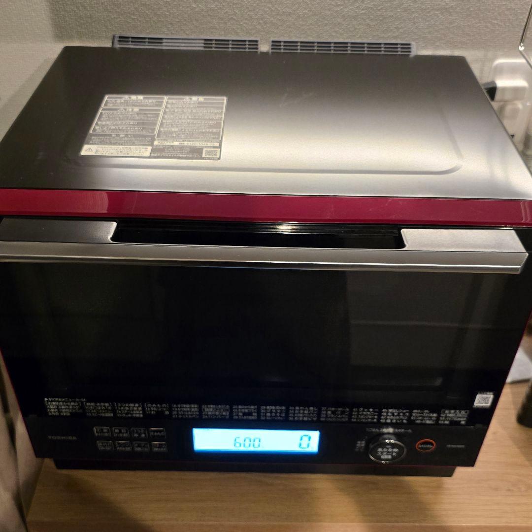TOSHIBA ER-WD3000(R) 電子レンジ［ジャンク］
