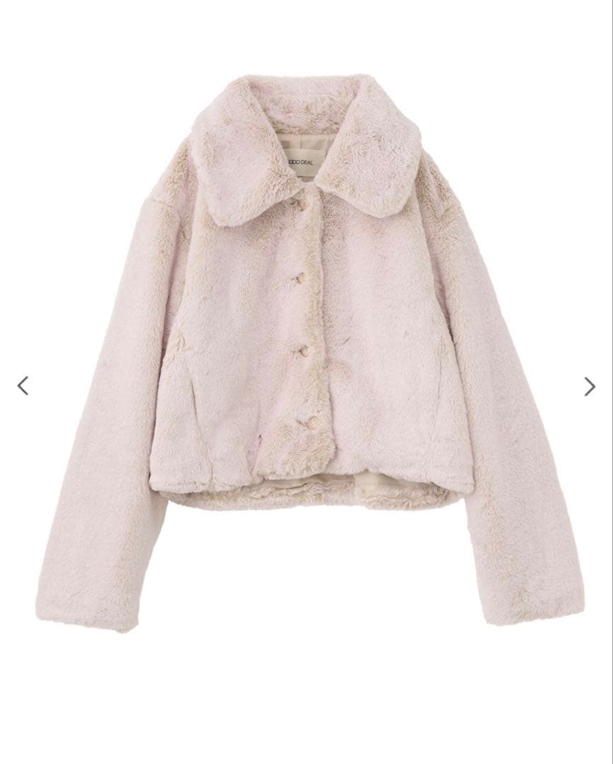 cocodeal ショートファージャケット