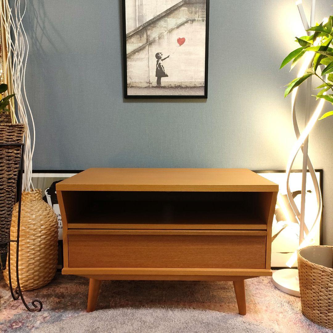 【廃盤品】unico ALBEROアルベロ キャビネット 北欧ナチュラルスタイル