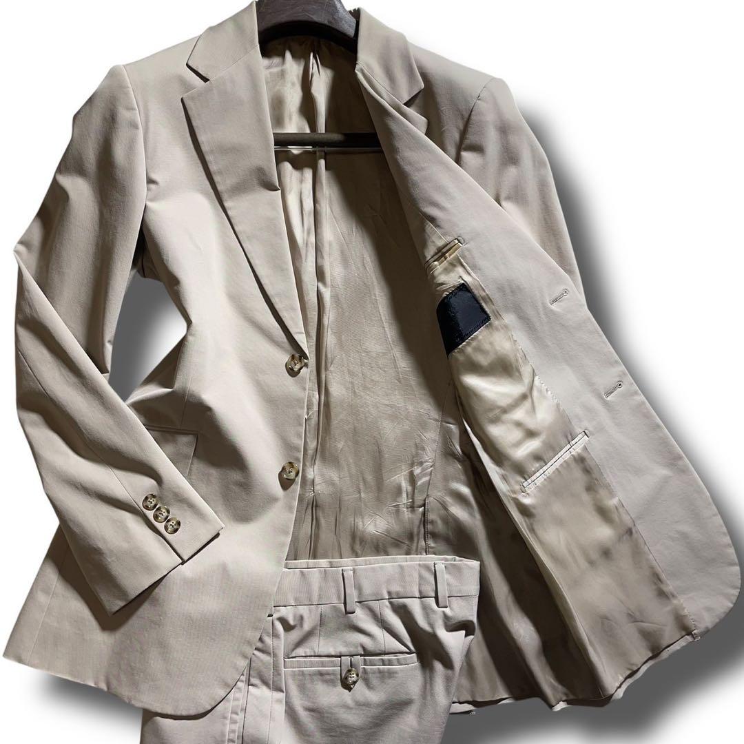 【最高級】PRADA プラダ スーツ セットアップ ベージュ ストレッチ混