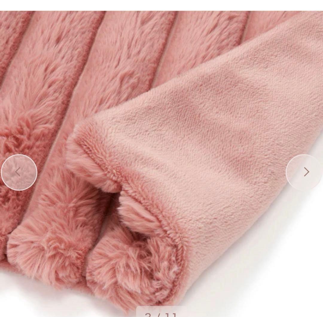 【未使用未開封】Francfranc ヒーター付きブランケット ピンク