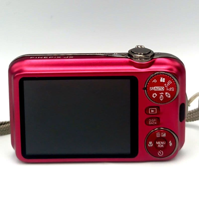 FUJIFILM Finepix JX400 デジタルカメラ レッド