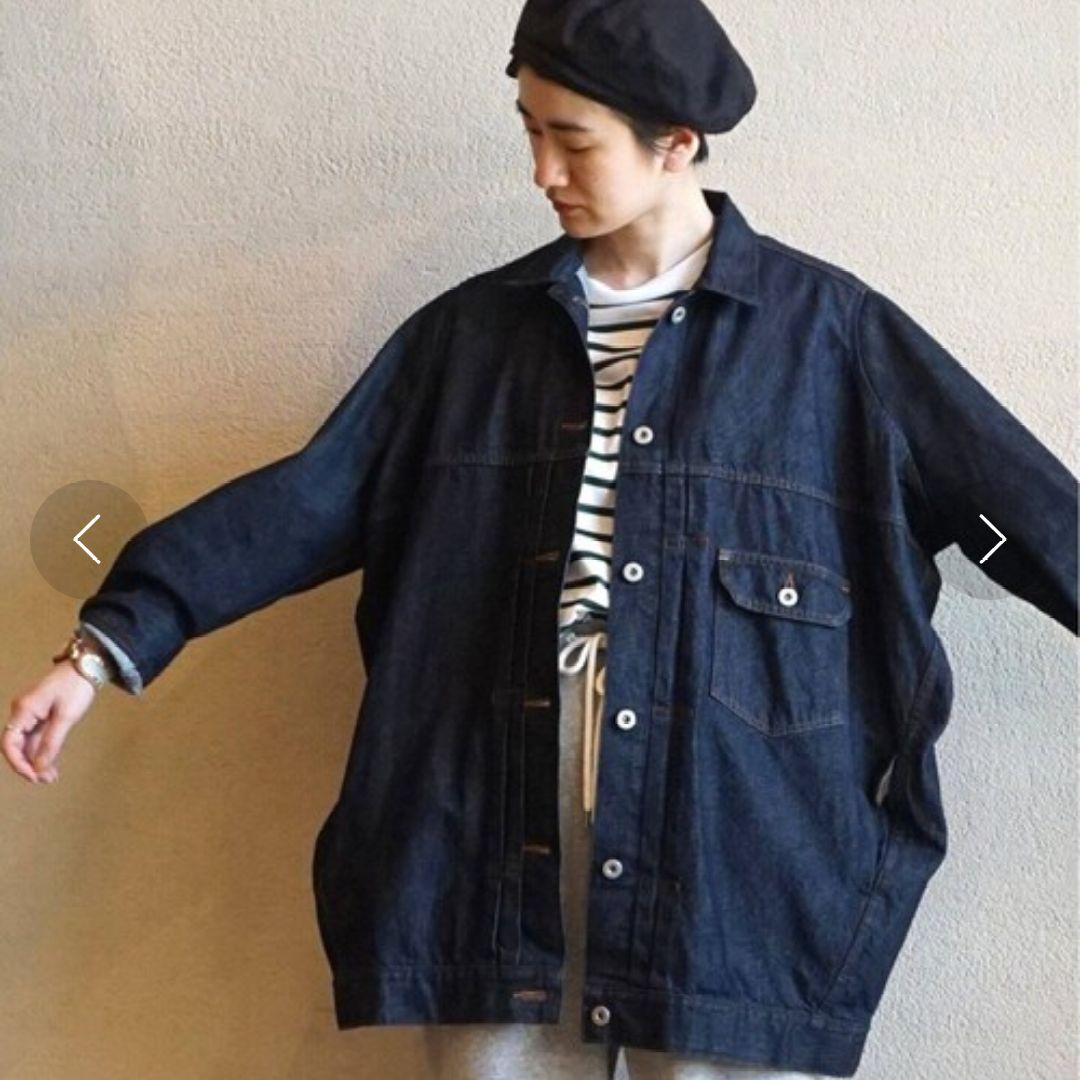 美品 JOURNAL STANDARD 10OZデニムBIGGジャン