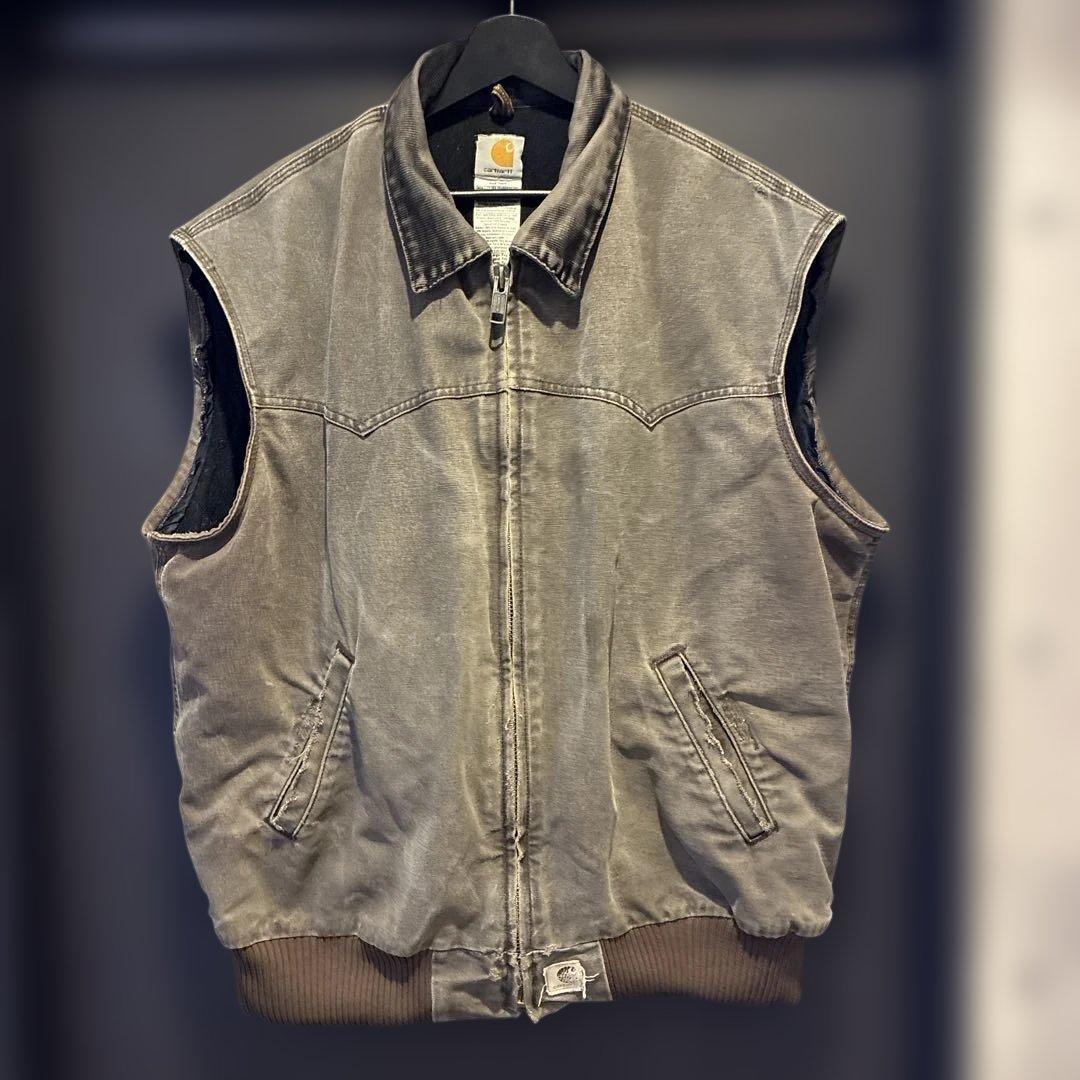 カーハート　carhartt ベスト　メキシコ製　XL
