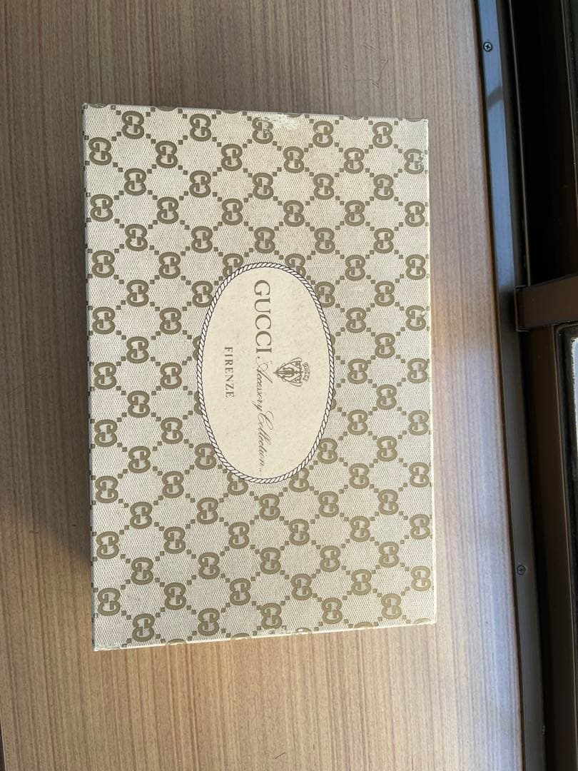美品　OLD GUCCI クラッチバック　ヴィンテージGGスプリーム　箱付き