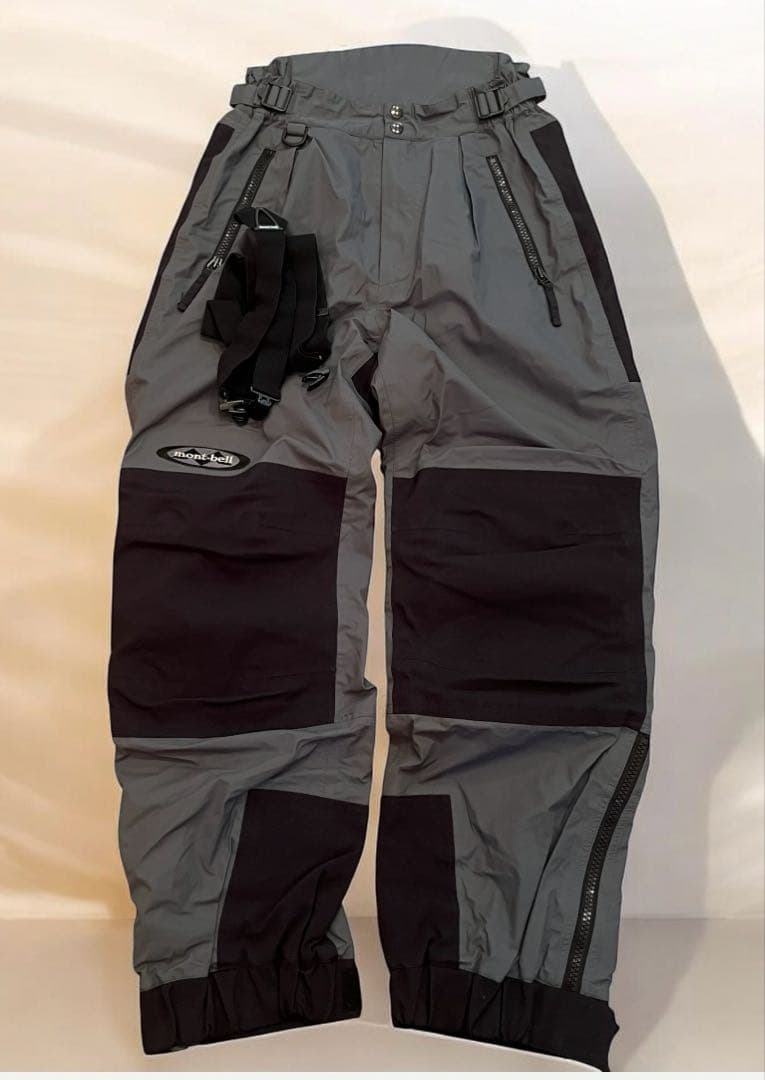 90's モンベル ゴアテックス スノーパンツS