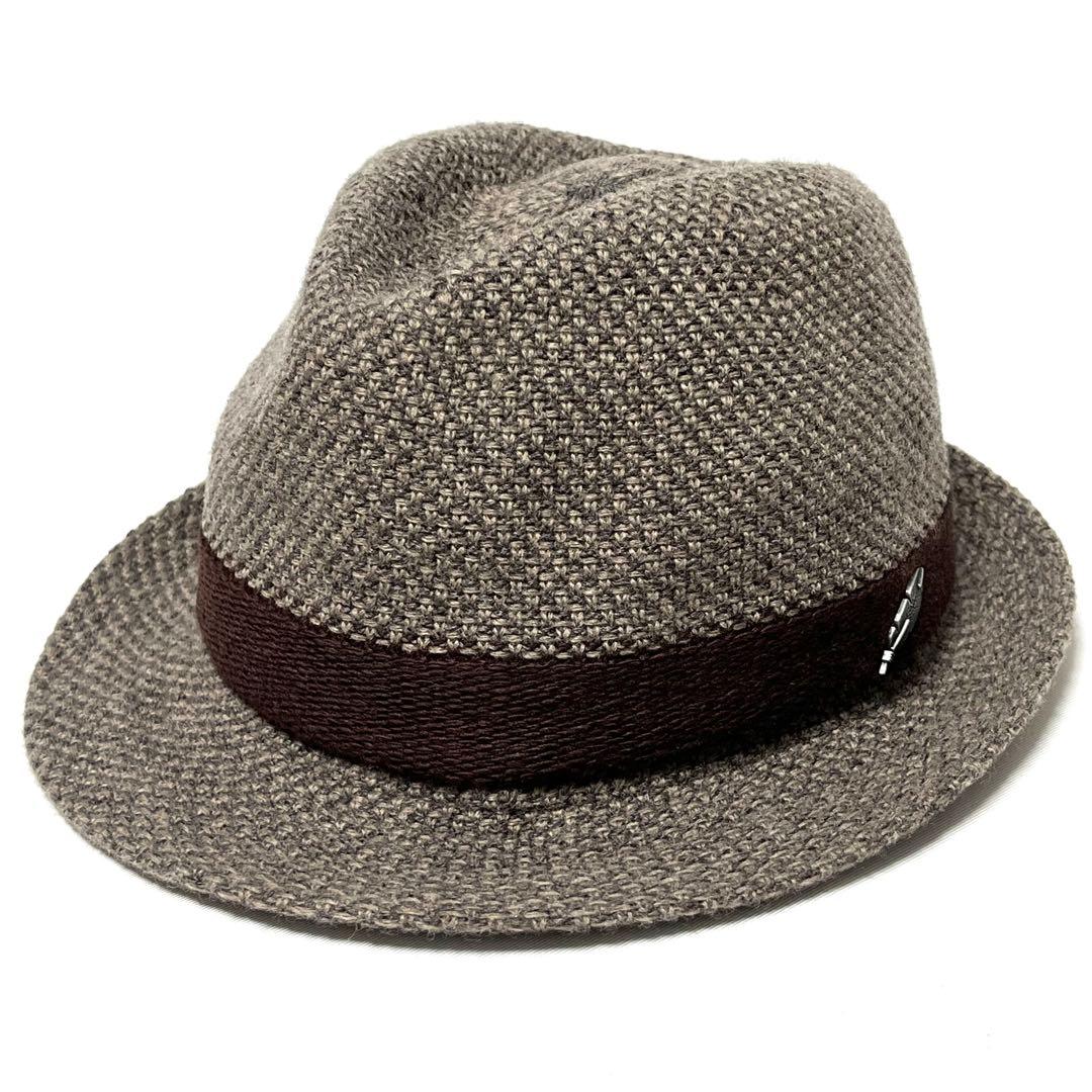 【新品】米国老舗ブランドSTETSON日本製 フェザーロゴプレートサーモハット