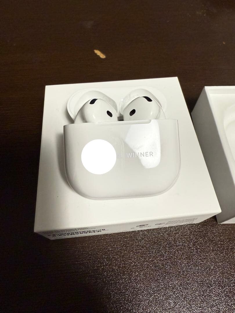 （刻印あり）AirPods 4 アクティブノイズキャンセリング