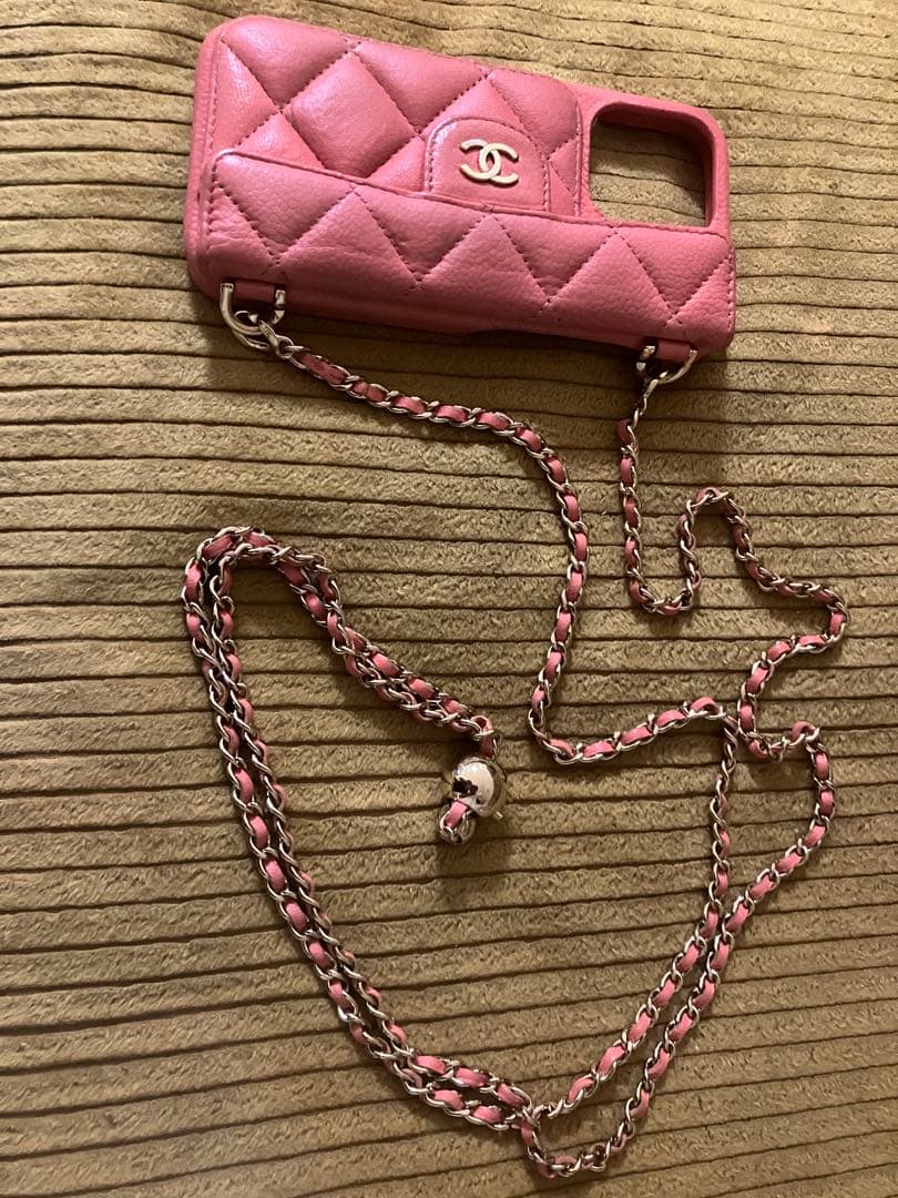 CHANEL ピンク iPhoneケース