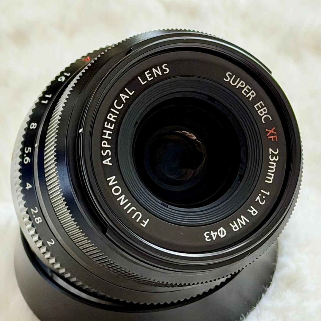 美品　FUJINON XF23mm F2 R WR