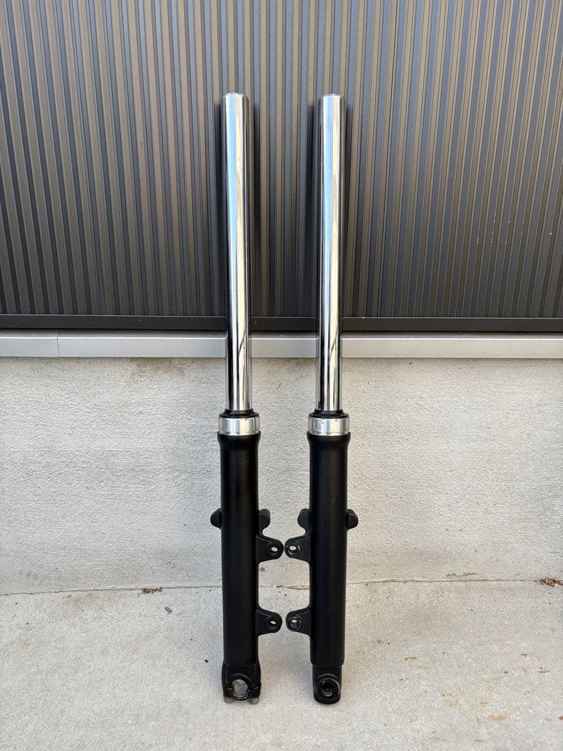 今日まで　sr400 3型 フロントフォーク