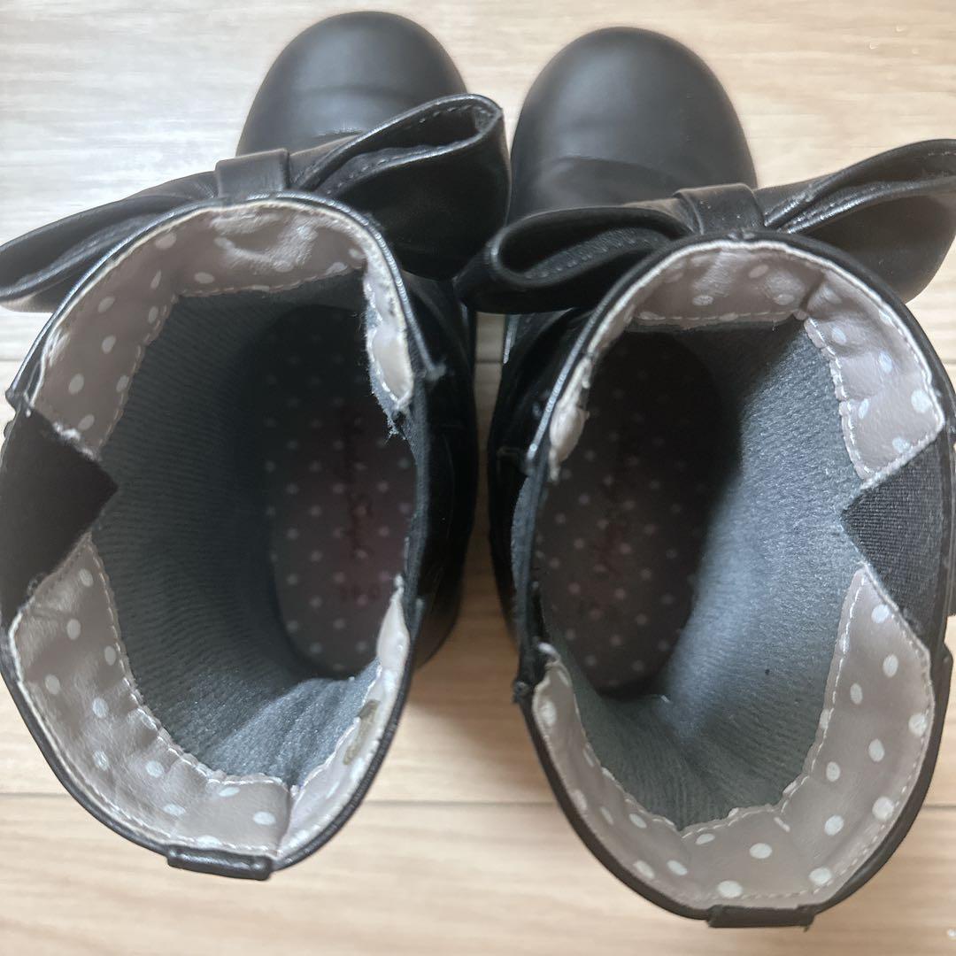 シャーリーテンプル　スニーカー　ブーツ　美品　19cm