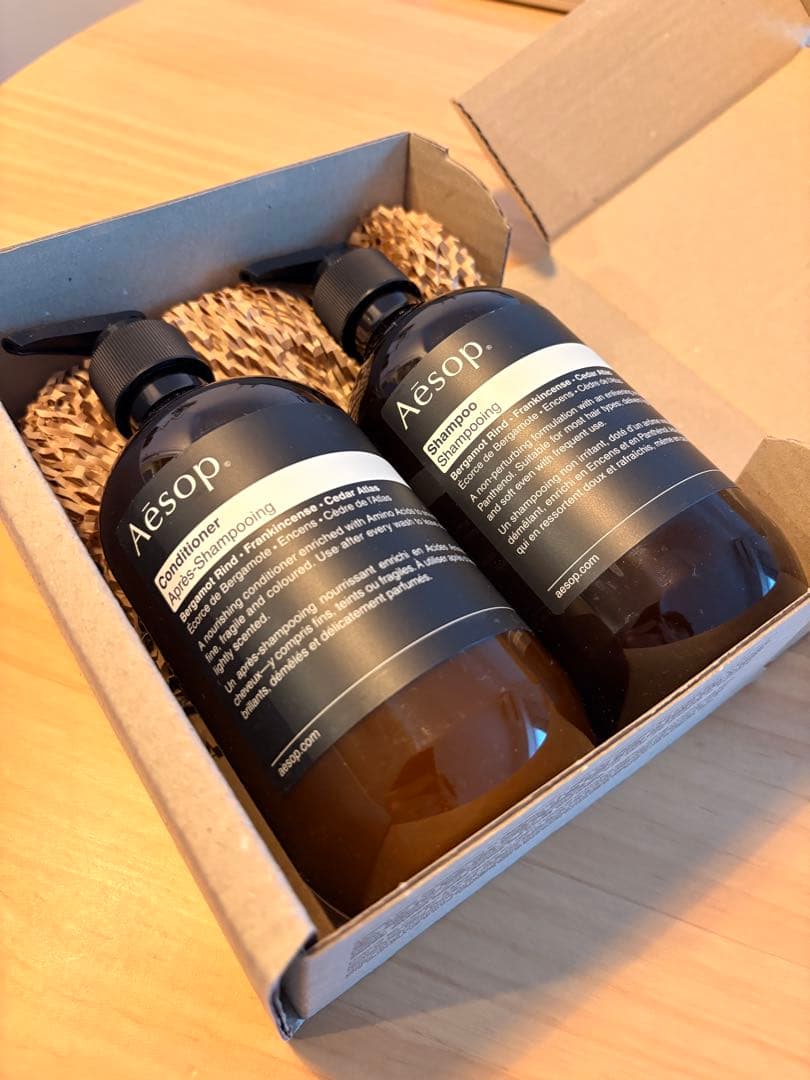 Aesop シャンプー＆コンディショナーセット 500ml(ギフトボックス付)