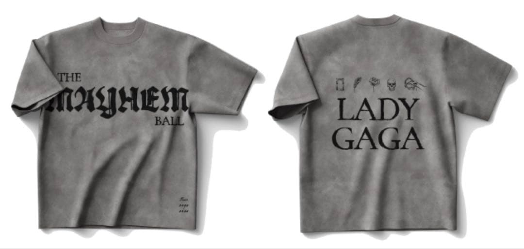 ★新品・未使用★レディーガガ　MAYHEM BALL 2026ツアーTシャツ　L