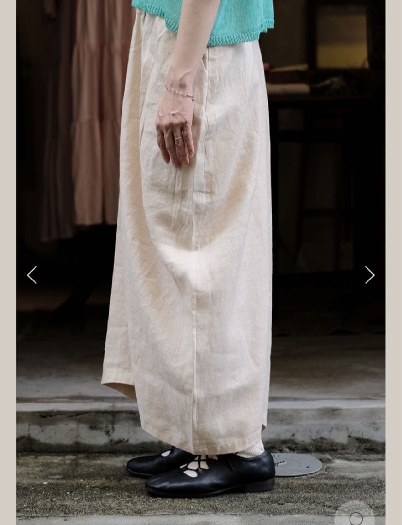 パンツ suzukitakayuki dhoti col.nude