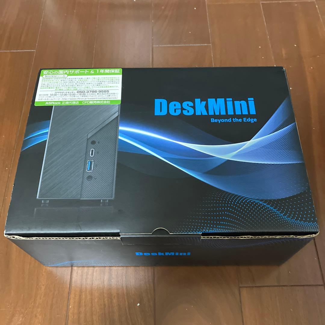 DeskMini H470 PC組み立てベアボーンキット ジャンク