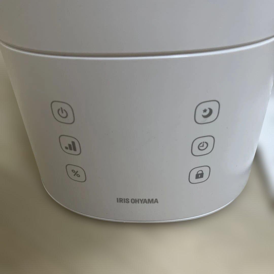 IRIS OHYAMA 上給水ハイブリッド加湿器 550ml AHM-HU55A