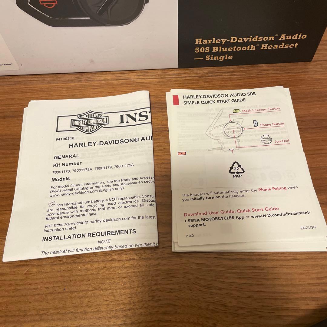 【格安・完品】ハーレーダビッドソン純正　セナ50S 定価90,000円以上