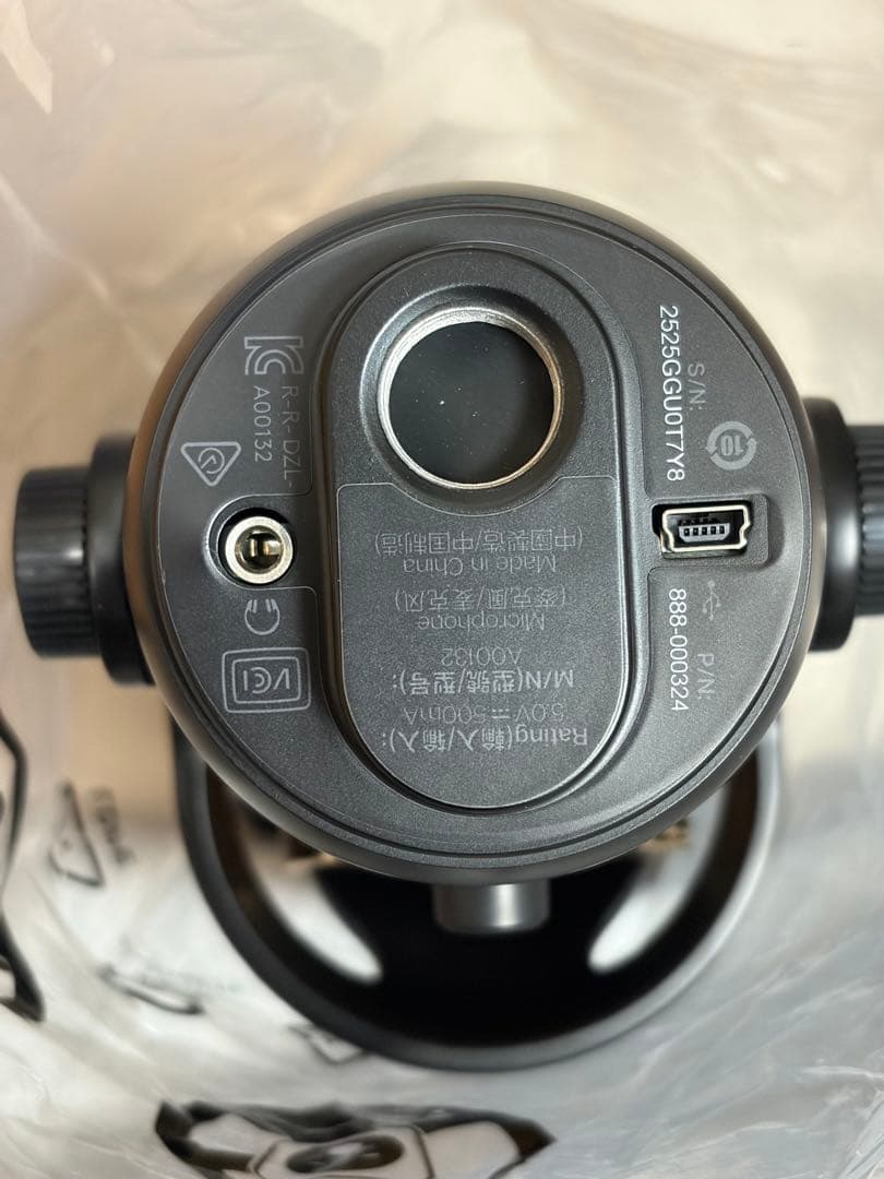 LogicoolG Blue Yeti BM400BK USBコンデンサーマイク