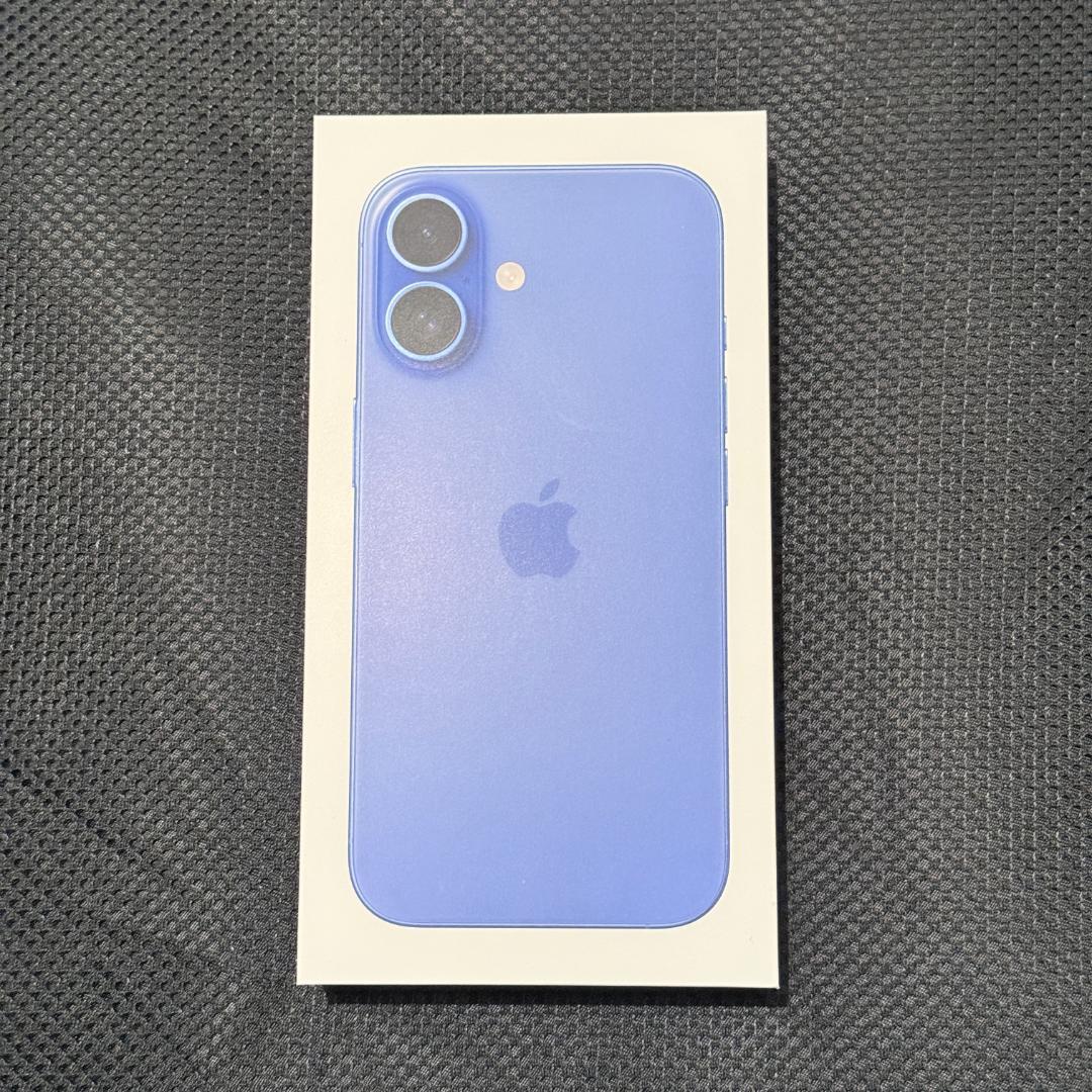 【新品未開封】iPhone16 128GB ウルトラマリン