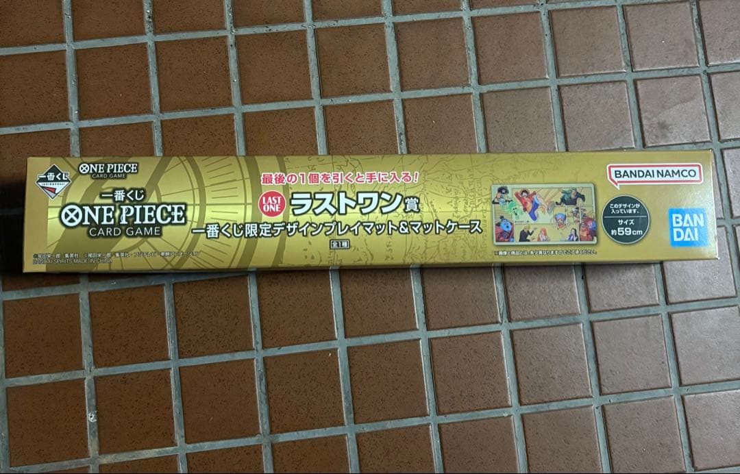 ONE PIECE 一番くじ ラストワン賞 プレイマット　ワンピースマットケース