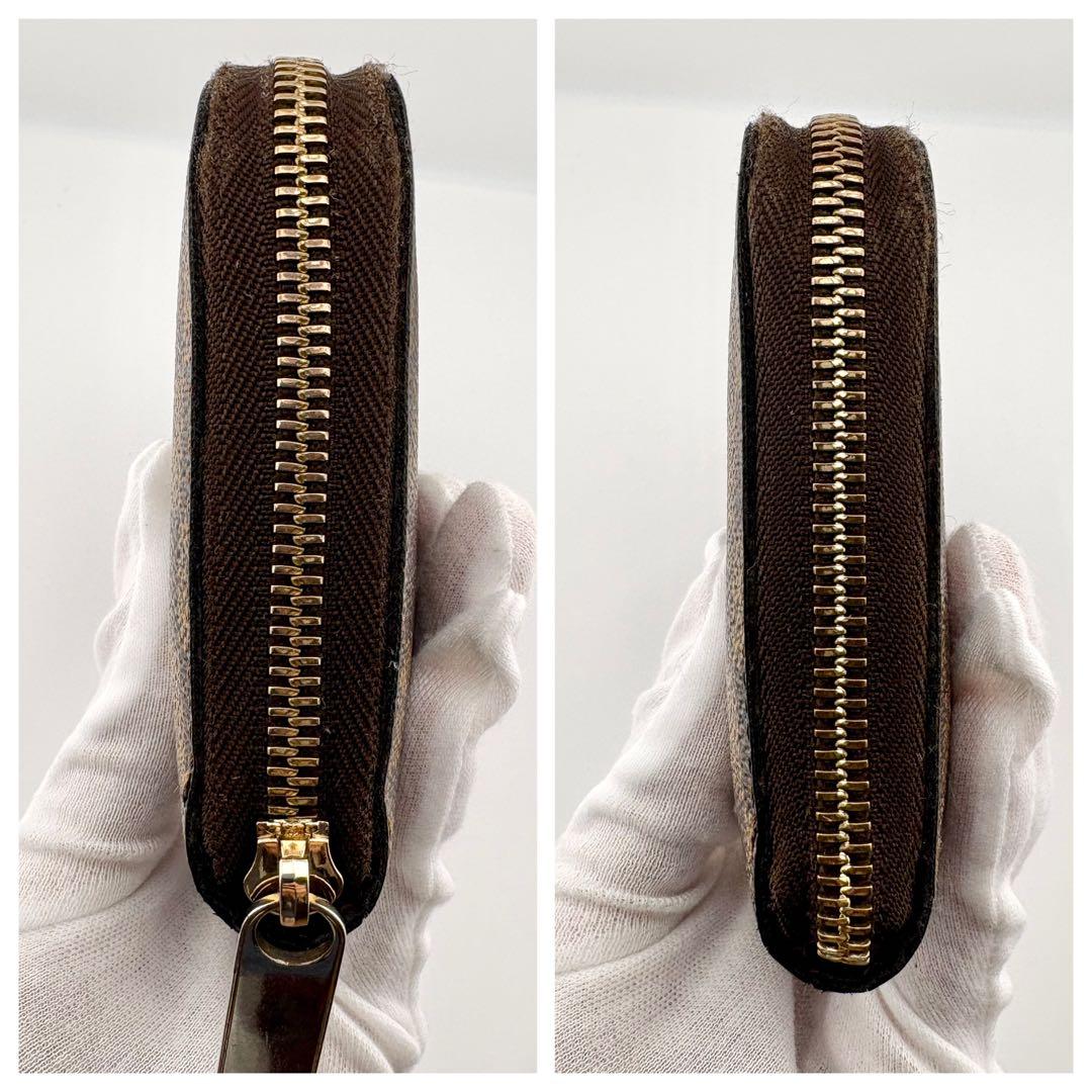 【良品✨】ルイヴィトン ダミエ ジッピーウォレット 長財布 ラウンドファスナー