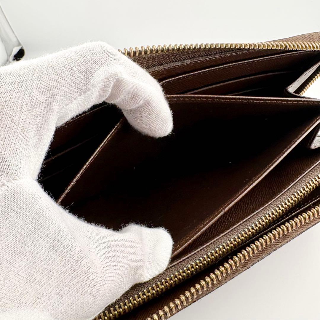 【良品✨】ルイヴィトン ダミエ ジッピーウォレット 長財布 ラウンドファスナー