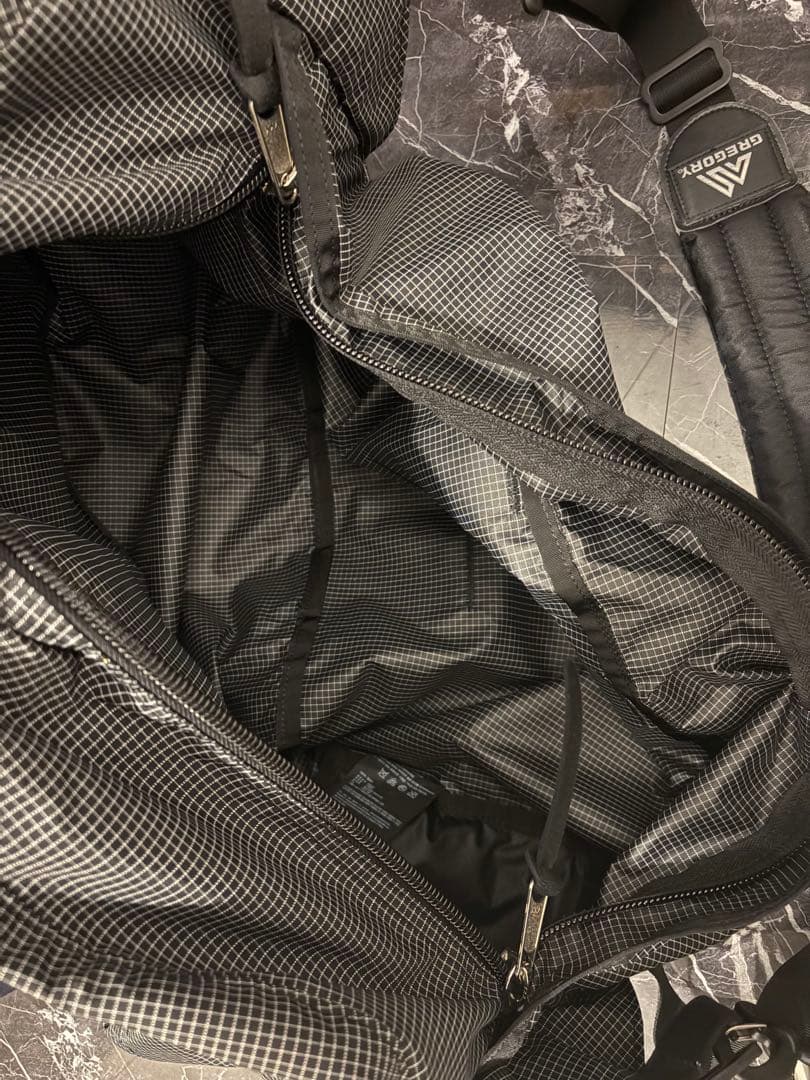 GREGORY DUFFEL BAG M RIPSTOP ブラック