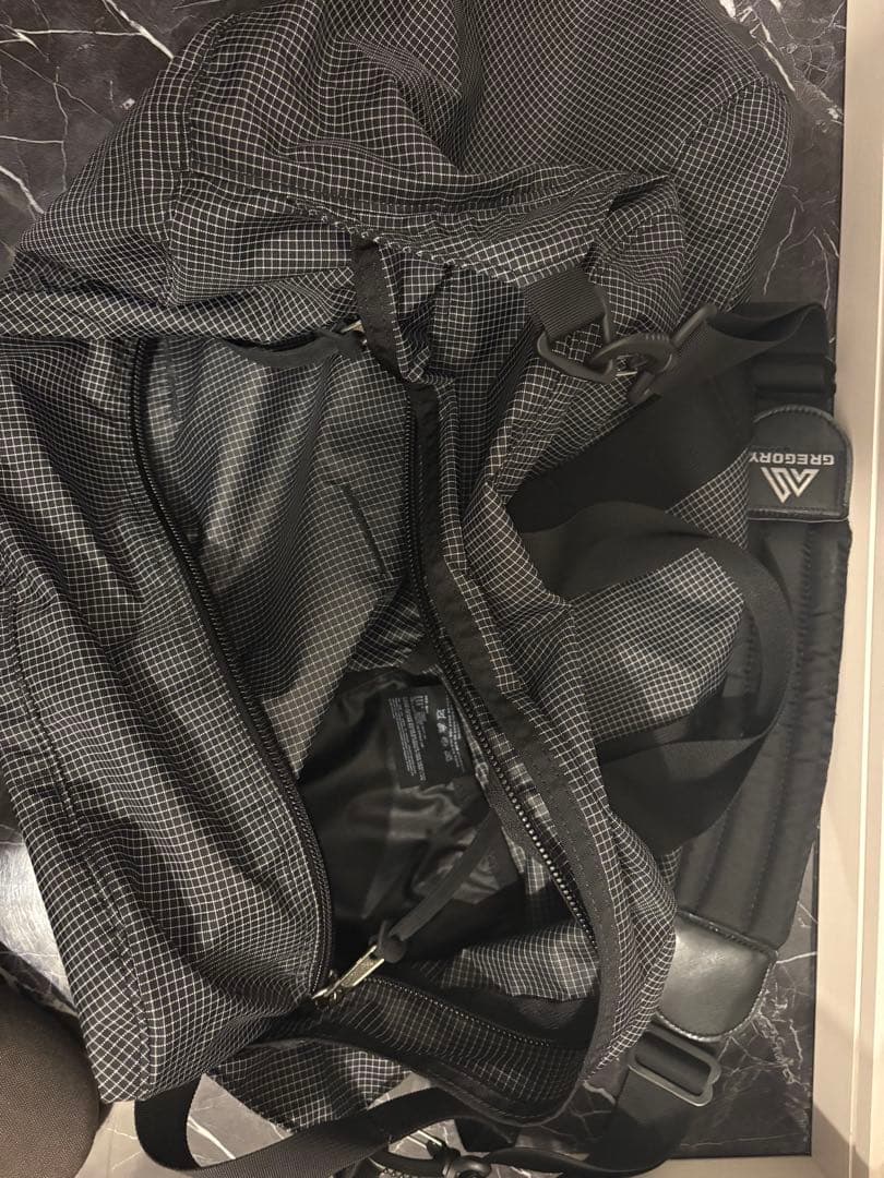 GREGORY DUFFEL BAG M RIPSTOP ブラック
