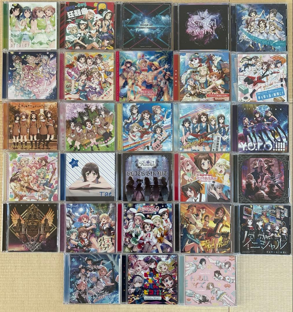 【特典付き】BanG Dream! バンドリ!／CD 28点まとめ売り アニメ