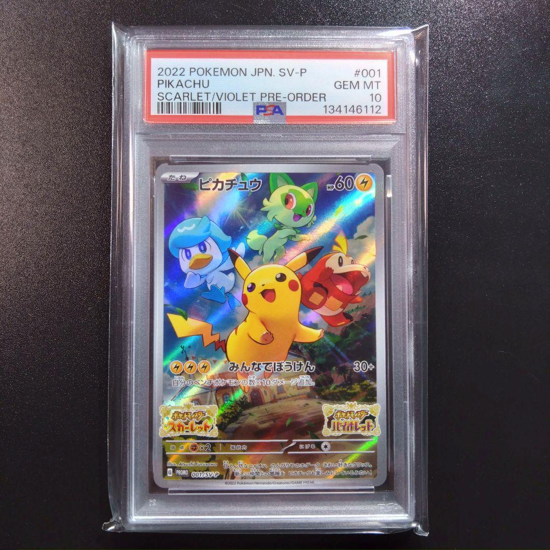 【2連番】psa10 ピカチュウ　スカバイプロモ　夏がきた　みんなで冒険　ポケカ