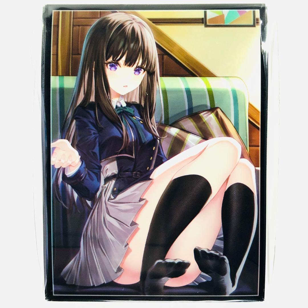 リコリス・リコイル 千束＆たきな スリーブ プレイマット ミッドナイトブルー