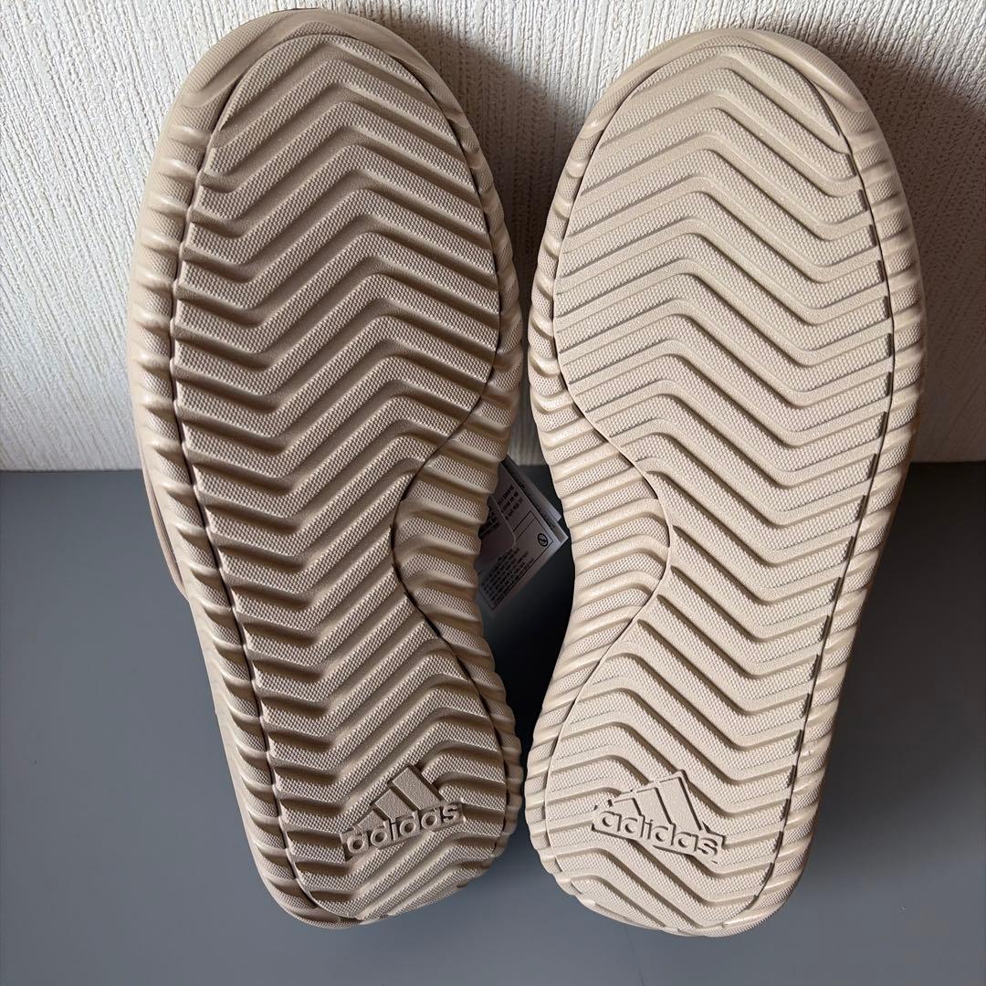 【新品未使用】adidas グランド コート ミュール ベージュ 24.0cm