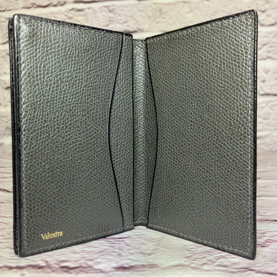 Valextra ヴァレクストラ 本革 レザー 名刺入れ カードケース