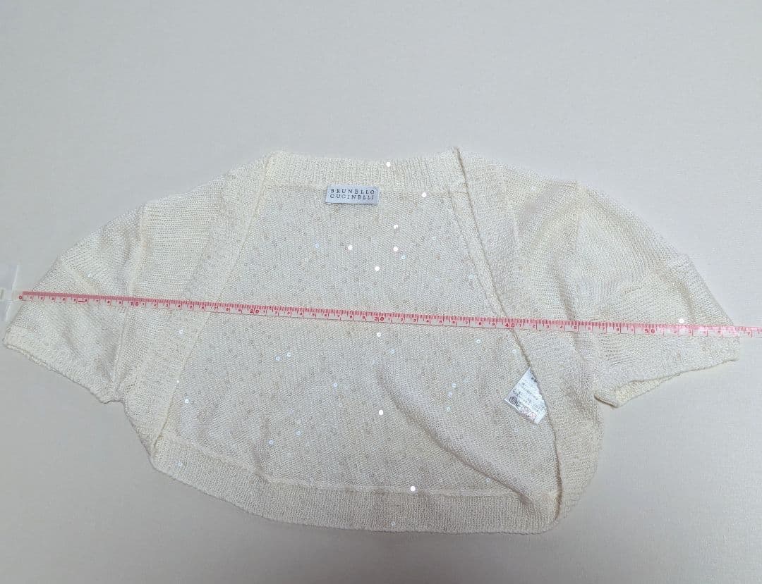 BRUNELLO CUCINELLI 半袖カーディガン