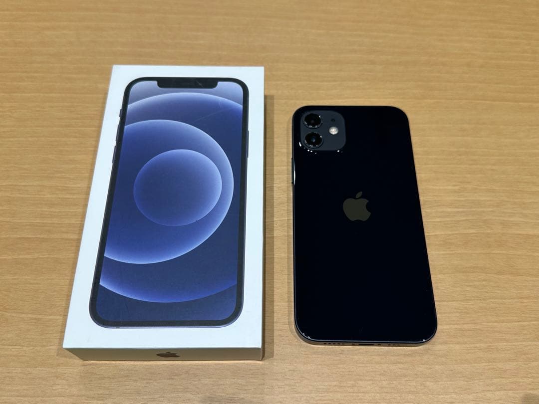 Apple iPhone 12 ブラック 本体 128GB SIMフリー