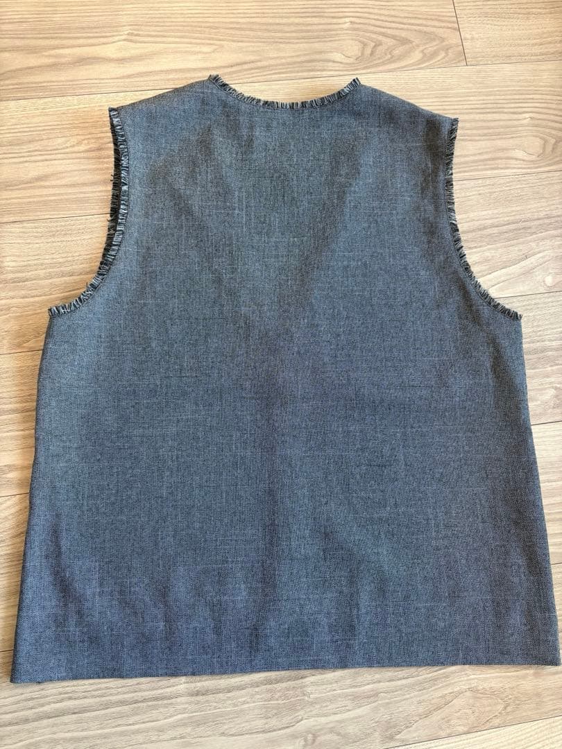 ＊OUR＊洗えるフリンジベスト