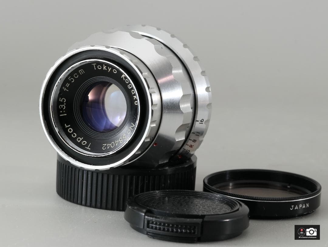希少Topcor50mm F/3.5 東京光学 ライカＬ３９レンズ整備済２