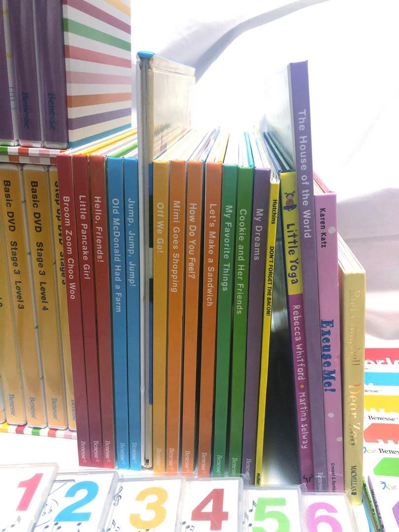 ワールドワイドキッズ　ベネッセWWK DVD CD 絵本　parentsセット